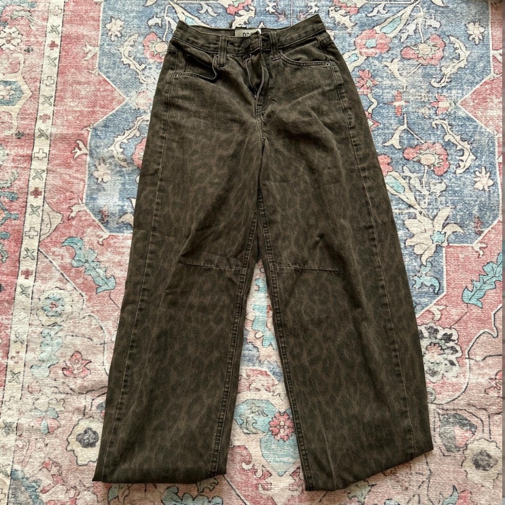 Urban Outfitters Dark Patterned Jeans